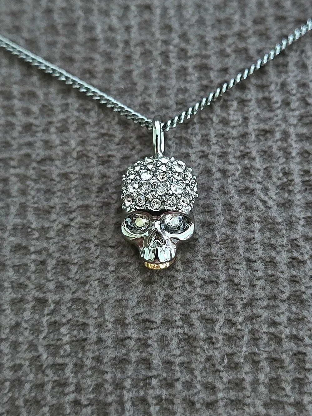Alexis Bittar Skull Pendant Necklace - NWT